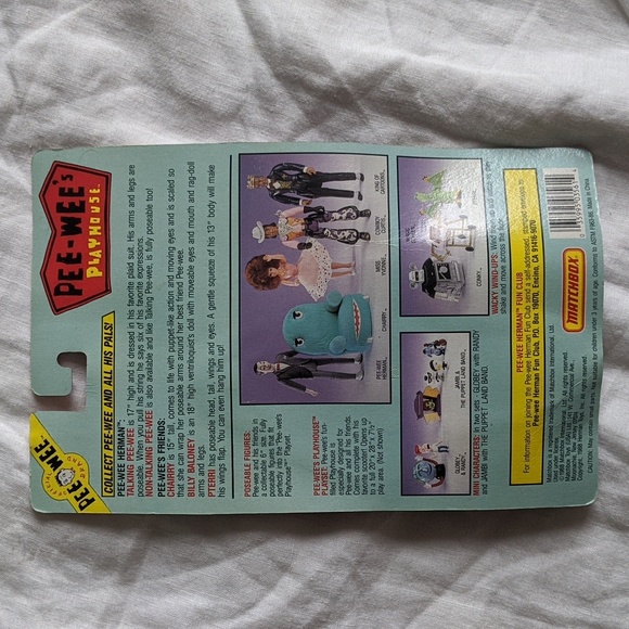 Pee-Wee Herman poseable figure - Brand New In Package - Picture 3 of 5